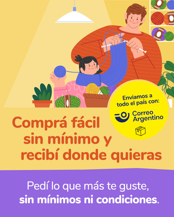 Comprá fácil, sin mínimo y recibí donde quieras