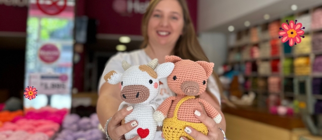 Clases de crochet semanales en Helou Hilados