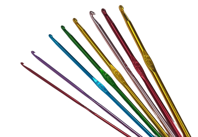 Agujas Crochet Color